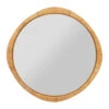Miroir Rond En Rotin D87cm - Rotin