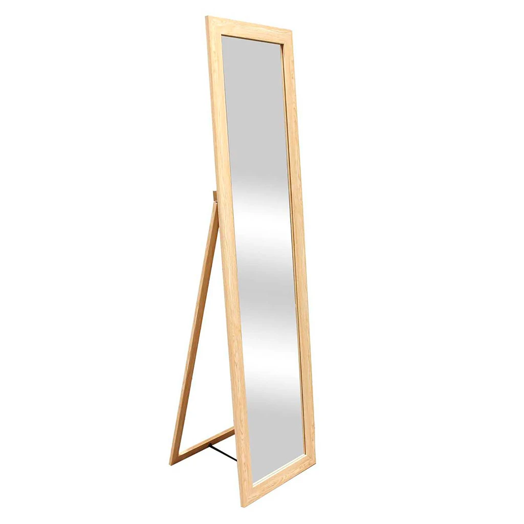 Miroir Sur Pied En Bois H150cm 1 Miroir Sur Pied En Bois H150cm