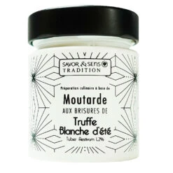 Moutarde Aux Brisures De Truffe Blanche (pot Blanc)