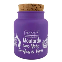 Moutarde Aux Noix Torréfiées Et Figues 130ml