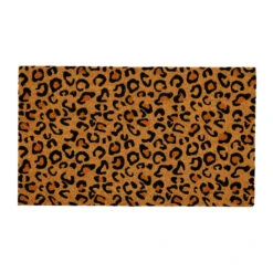 Paillasson En Fibre De Coco Léopard 73x43cm - Félien