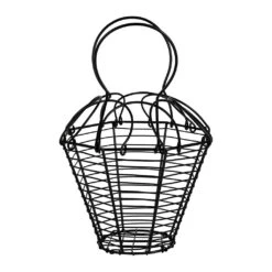 Panier En Fer Noir D20cm - Reserve