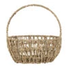 Panier En Jonc De Mer Naturel D25cm - Chaumière