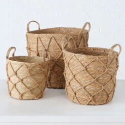 Panier En Zostère Naturel 31x31cm - Katunia -Magasin Général Pour La Maison panier en zostere naturel 31x31cm katunia 662574 662574 FRN03 WEB