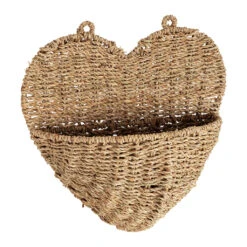 Panier Mural Cœur En Jonc De Mer Naturel 33x32cm-Chaumière 5 Panier Mural Cœur En Jonc De Mer Naturel 33x32cm-Chaumière -Magasin Général Pour La Maison panier mural coeur en jonc de mer naturel 33x32cm chaumiere 201943 201943 DET01 WEB