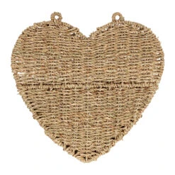 Panier Mural Cœur En Jonc De Mer Naturel 33x32cm-Chaumière 7 Panier Mural Cœur En Jonc De Mer Naturel 33x32cm-Chaumière -Magasin Général Pour La Maison panier mural coeur en jonc de mer naturel 33x32cm chaumiere 201943 201943 DET03 WEB