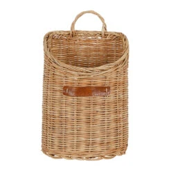 Panier Mural Cuisine Tradition Naturel En Rotin