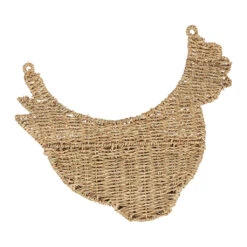 Panier Mural Poule En Jonc De Mer Naturel 42x38cm-Chaumière -Magasin Général Pour La Maison panier mural poule en jonc de mer naturel 42x38cm chaumiere 201942 201942 DET03 WEB