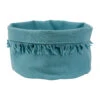 Panière à Pain En Coton Turquoise D18cm - Nalia