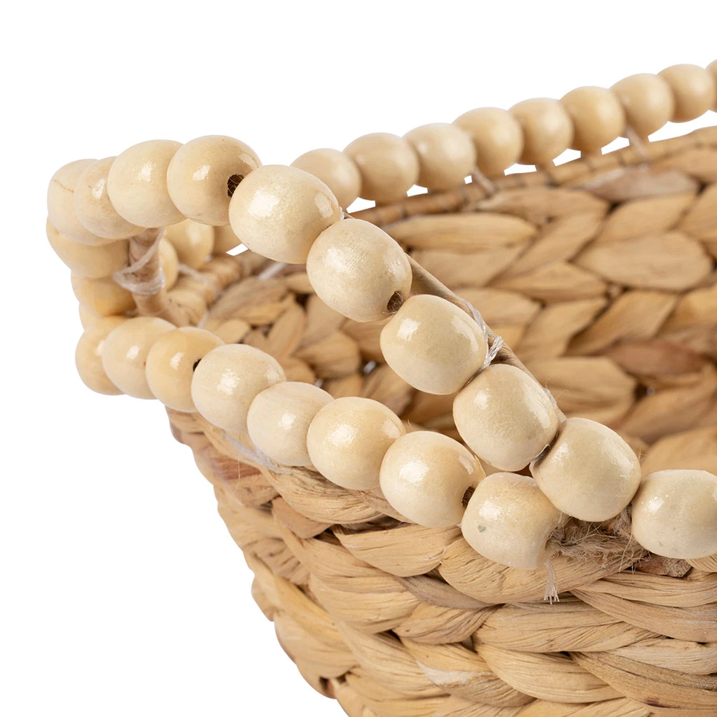 Panières X2 Naturel En Jacinthe D'eau - été à La Mer 2 Panières X2 Naturel En Jacinthe D'eau - été à La Mer – Image 2