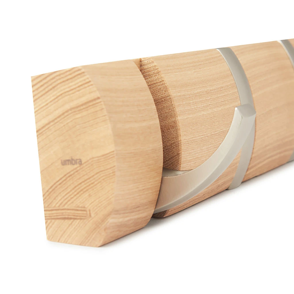 Umbra Patère 5/c Rabattable Noir Nat 3 Umbra Patère 5/c Rabattable Noir Nat – Image 3