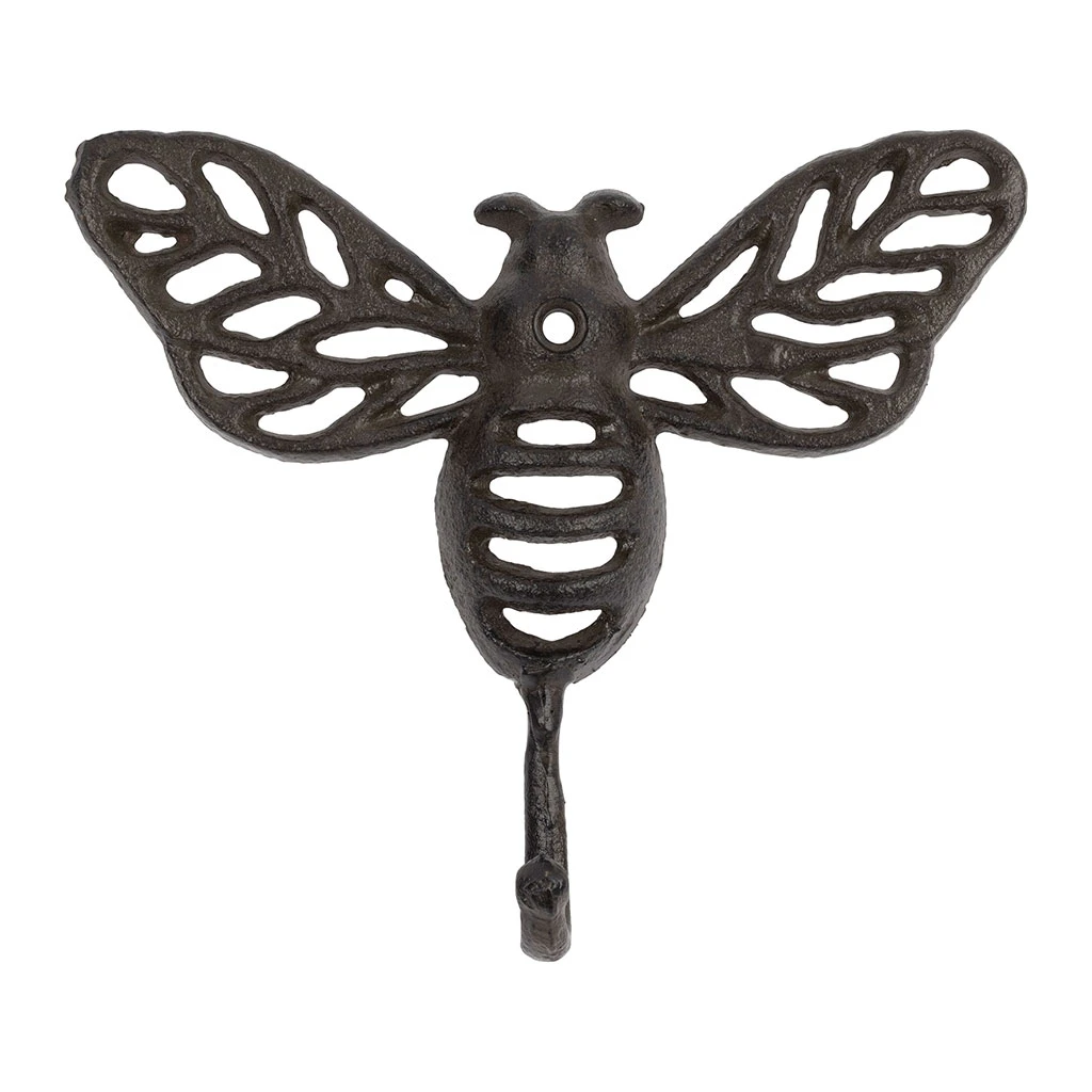 Patere Abeille En Fonte Brun - Abeille 1 Patere Abeille En Fonte Brun - Abeille