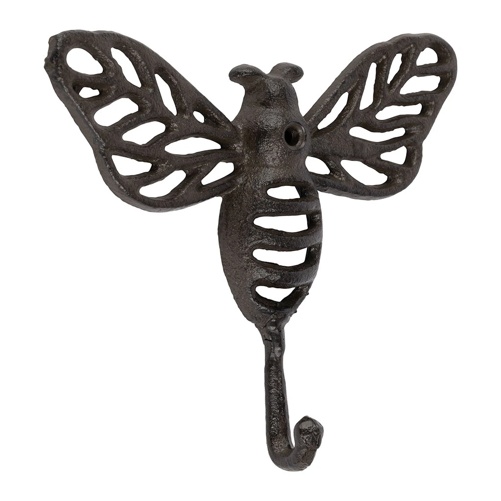 Patere Abeille En Fonte Brun - Abeille 3 Patere Abeille En Fonte Brun - Abeille – Image 3