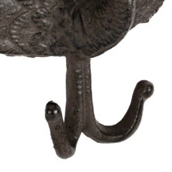 Patère Double Paon En Fonte Brun 8 Patère Double Paon En Fonte Brun -Magasin Général Pour La Maison patere double paon en fonte brun 202142 202142 DET02 WEB