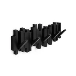 Umbra Patère Murale 5 Crochets Rabattables Noir -Magasin Général Pour La Maison patere murale 5 crochets rabattables noir 604419 604419 FRN05 WEB 2