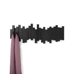 Umbra Patère Murale 5 Crochets Rabattables Noir -Magasin Général Pour La Maison patere murale 5 crochets rabattables noir 604419 604419 FRN06 WEB 2