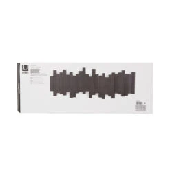 Umbra Patère Murale 5 Crochets Rabattables Noir -Magasin Général Pour La Maison patere murale 5 crochets rabattables noir 604419 604419 FRN08 WEB 2