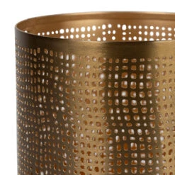 Photophore X2 En Fer Doré Et Blanc - Sybellia 3 Photophore X2 En Fer Doré Et Blanc - Sybellia -Magasin Général Pour La Maison photophore x2 en fer dore et blanc sybellia 40637 40637 DET01 WEB 2