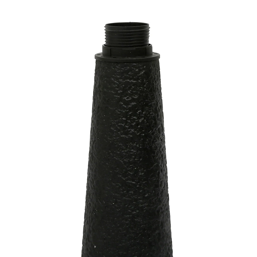 Pied De Lampe Cylindrique En Fer H39cm Noir - Fenyx 2 Pied De Lampe Cylindrique En Fer H39cm Noir - Fenyx – Image 2