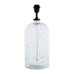 Pied De Lampe H44cm En Verre - Issero