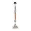 Pied Lampe En Aluminium Et Manguier H38cm Argent - Chaveny