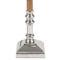 Pied Lampe En Aluminium Et Manguier H38cm Argent - Chaveny 7 Pied Lampe En Aluminium Et Manguier H38cm Argent - Chaveny -Magasin Général Pour La Maison pied lampe en aluminium et manguier h38cm argent chaveny 34370 34370 DET03 WEB 1