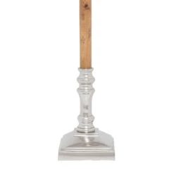 Pied Lampe En Aluminium Et Manguier H60cm Argent - Chaveny 5 Pied Lampe En Aluminium Et Manguier H60cm Argent - Chaveny -Magasin Général Pour La Maison pied lampe en aluminium et manguier h60cm argent chaveny 34369 34369 DET02 WEB 1