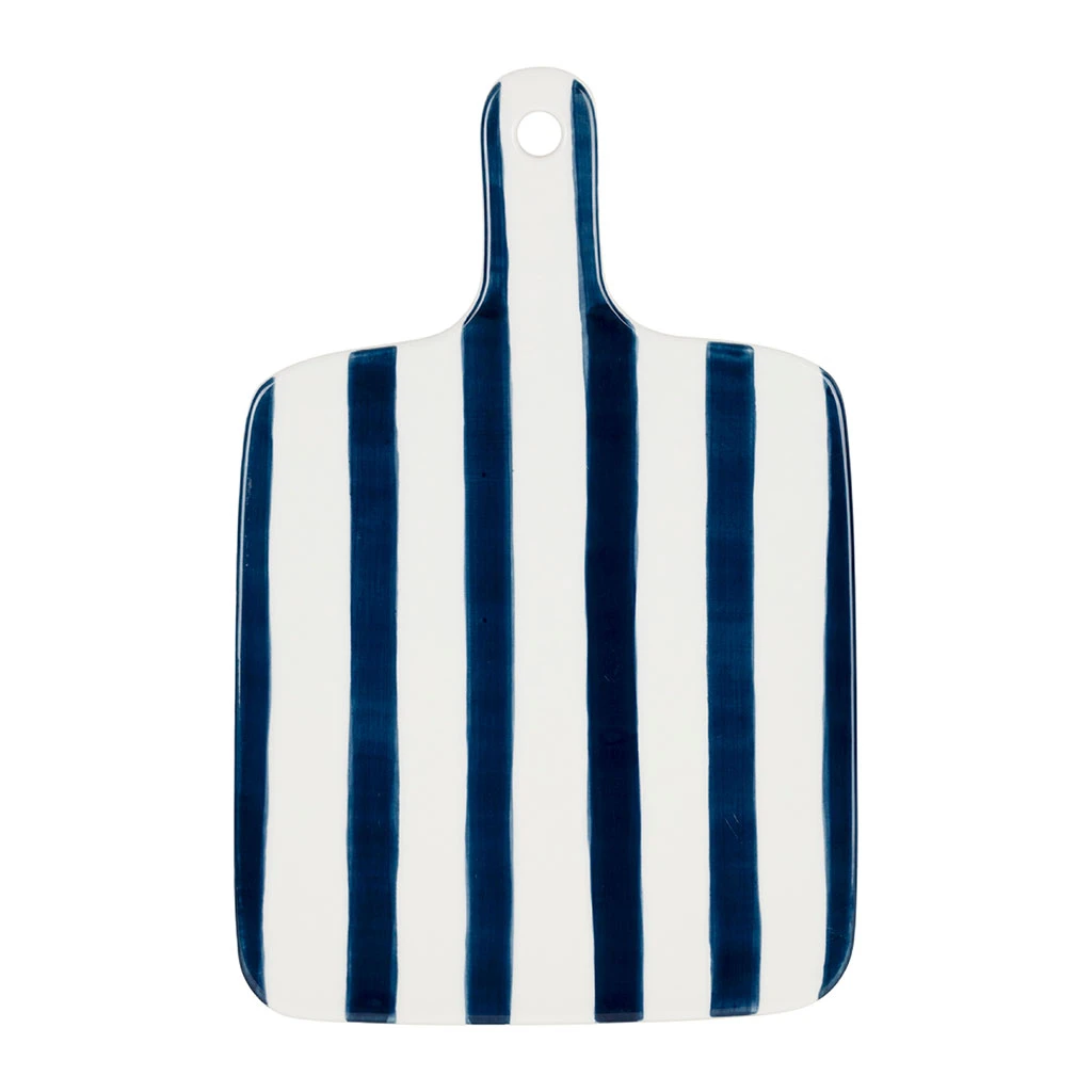 Planche A Découper En Porcelaine Indigo 28x18cm - Artist 1 Planche A Découper En Porcelaine Indigo 28x18cm - Artist