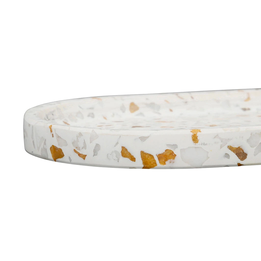 Plateau écru 25.5x13cm - Terrazzo 3 Plateau écru 25.5x13cm - Terrazzo – Image 3