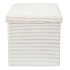 Pouf Coffre Pliable En Tissu Côtelé Beige - Scarlett 6 Pouf Coffre Pliable En Tissu Côtelé Beige - Scarlett -Magasin Général Pour La Maison pouf coffre pliable en tissu cotele beige scarlett 673376 673376 FRN03 WEB