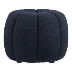 Pouf En Tissu Bouclette Bleu Marine - Paris 6 Pouf En Tissu Bouclette Bleu Marine - Paris -Magasin Général Pour La Maison pouf en tissu bouclette bleu marine paris 698173 698173 FRN02 WEB 1