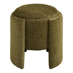 Pouf En Tissu Vert - Waldo