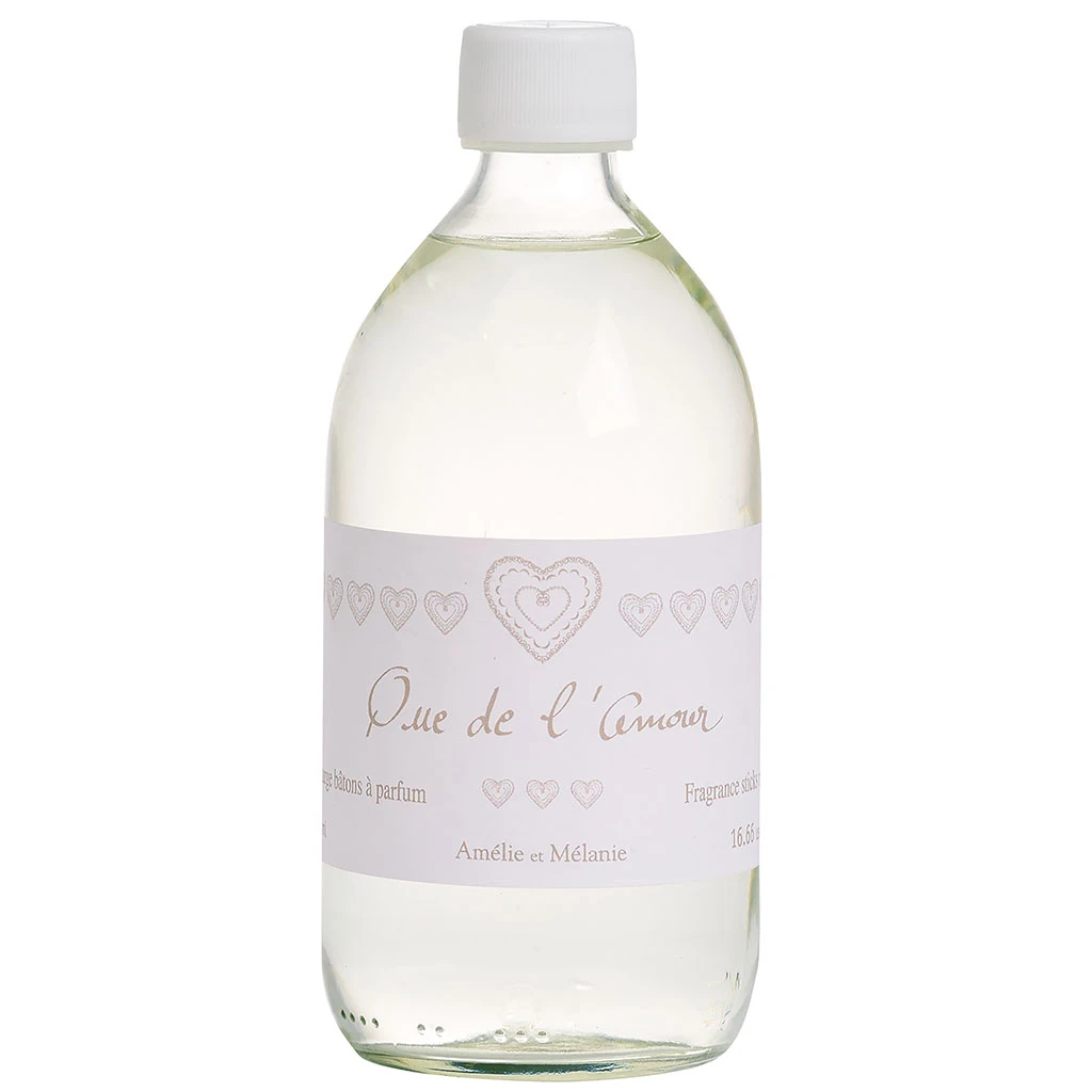 Recharge Bâtons à Parfum Musc Blanc 500ml - Que De L'amour 1 Recharge Bâtons à Parfum Musc Blanc 500ml - Que De L'amour