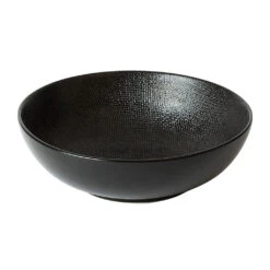 Saladier En Grès Noir - Vesuvio