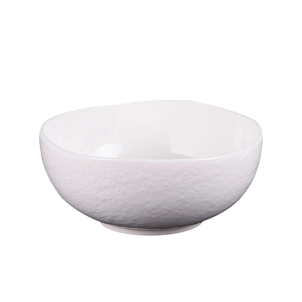 Saladier En Porcelaine Blanche D18cm - Ecume 1 Saladier En Porcelaine Blanche D18cm - Ecume