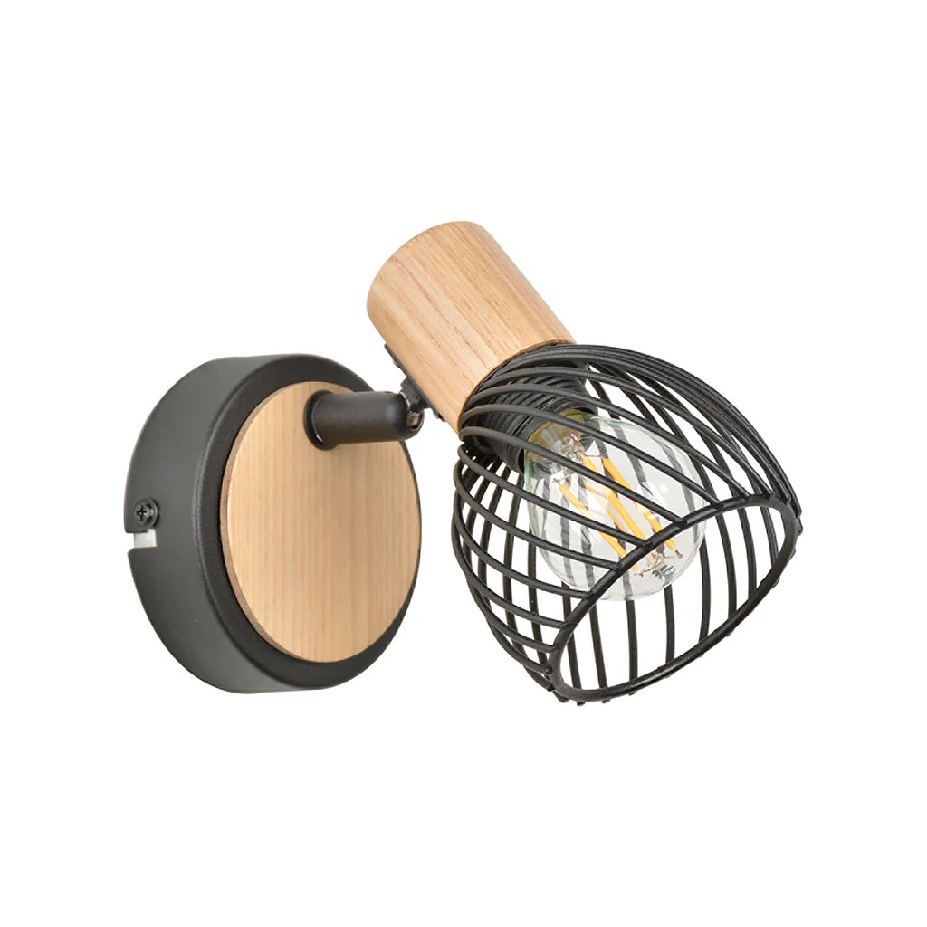 Spot 1 Lumière En Métal H13cm Mat Noir - Kento 1 Spot 1 Lumière En Métal H13cm Mat Noir - Kento