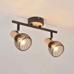 Spot 2 Lumières En Métal H16cm Mat Noir - Kento 6 Spot 2 Lumières En Métal H16cm Mat Noir - Kento -Magasin Général Pour La Maison spot 2 lumieres en metal h16cm mat noir kento 622566 622566 FRN02 WEB 2