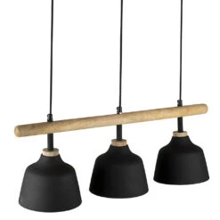 Suspension 3 Feux En Fer Et Manguier H121cm Noir Mat - Ferese 6 Suspension 3 Feux En Fer Et Manguier H121cm Noir Mat - Ferese -Magasin Général Pour La Maison suspension 3 feux en fer et manguier l121cm noir mat ferese 35826 35826 DET02 WEB 1