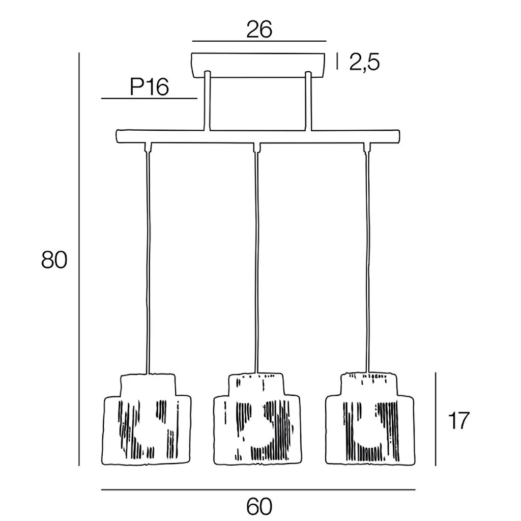 Suspension 3 Lumière En Métal Et Cordelette Tressé L60cm Naturel - Cancun 4 Suspension 3 Lumière En Métal Et Cordelette Tressé L60cm Naturel - Cancun – Image 4