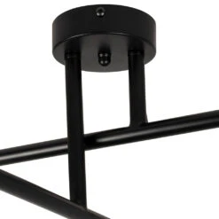 Suspension 4 Lumières En Fer Et Verre Noir Mat H36cm - Ardecor 6 Suspension 4 Lumières En Fer Et Verre Noir Mat H36cm - Ardecor -Magasin Général Pour La Maison suspension 4 lumieres en fer et verre noir mat h36cm ardecor 77370 77370 DET02 WEB