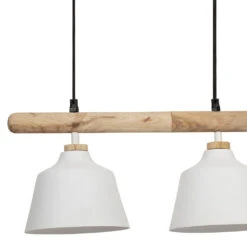 Suspension 5 Lampes En Fer Et Manguier Blanc L114cm - Ferese 7 Suspension 5 Lampes En Fer Et Manguier Blanc L114cm - Ferese -Magasin Général Pour La Maison suspension 5 lampes en fer et manguier blanc l114cm ferese 40280 40280 DET03 WEB