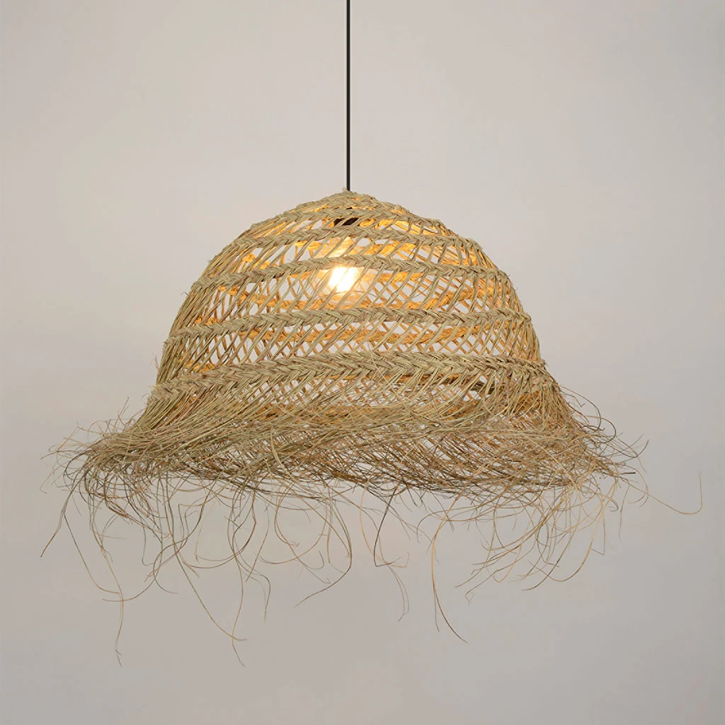 Suspension En Alfa D52cm Naturel - Majorelle 2 Suspension En Alfa D52cm Naturel - Majorelle – Image 2