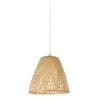 Suspension En Bambou L30cm Naturel - Conique
