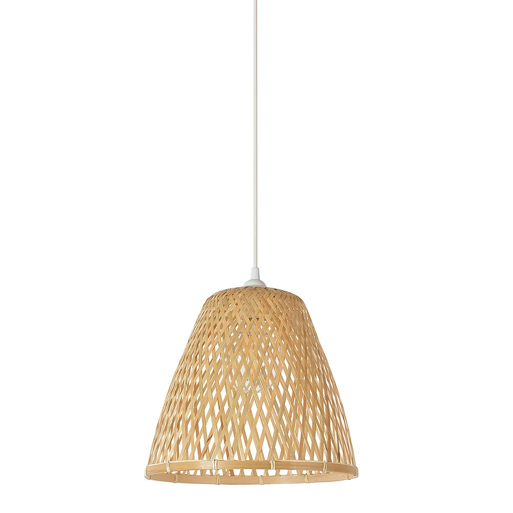 Suspension En Bambou L30cm Naturel - Conique 1 Suspension En Bambou L30cm Naturel - Conique