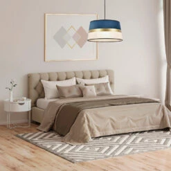 Suspension En Coton Et Velours D38cm Marine - Velvet 8 Suspension En Coton Et Velours D38cm Marine - Velvet -Magasin Général Pour La Maison suspension en coton et velours d38cm marine velvet 622498 622498 FRN05 WEB 1