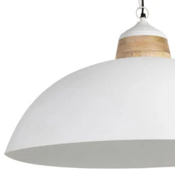 Suspension En Fer Et Manguier Blanc D82cm - Ferese 7 Suspension En Fer Et Manguier Blanc D82cm - Ferese -Magasin Général Pour La Maison suspension en fer et manguier blanc d82cm ferese 40276 40276 DET03 WEB