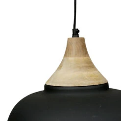 Suspension En Fer Et Manguier D35cm Noir Mat - Lausel 7 Suspension En Fer Et Manguier D35cm Noir Mat - Lausel -Magasin Général Pour La Maison suspension en fer et manguier d35cm noir mat lausel 32972 32972 DET03 WEB 1