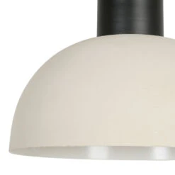 Suspension En Fer D30xh36cm Noir Et écru - Arty -Magasin Général Pour La Maison suspension en fer noir et ecru d30xh26cm arty 77746 77746 DET02 WEB