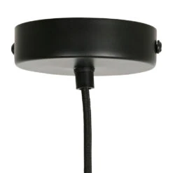 Suspension En Fer D30xh36cm Noir Et écru - Arty -Magasin Général Pour La Maison suspension en fer noir et ecru d30xh26cm arty 77746 77746 DET03 WEB