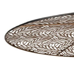 Magasin Général Pour La Maison -Magasin Général Pour La Maison suspension en fer noir h12 5cm palmier 77413 77413 DET01 WEB